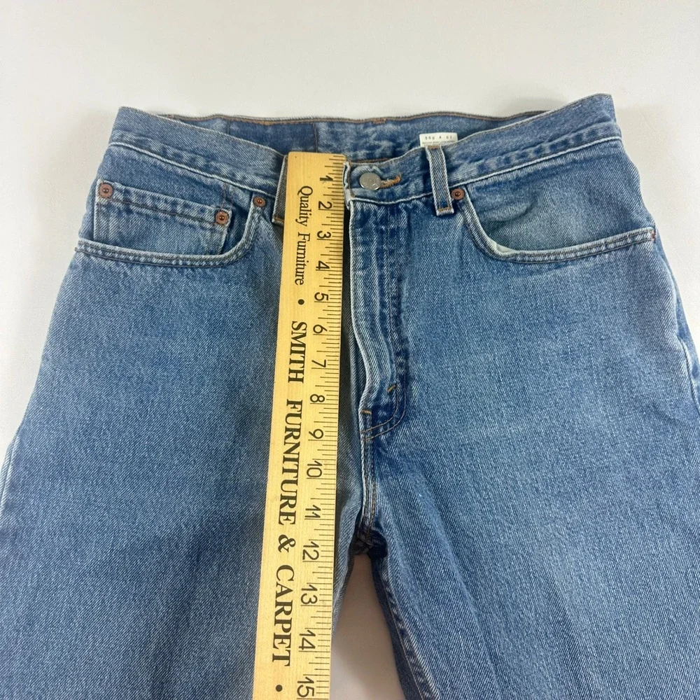 Levi's 505 Mens Jeans‎ 32W 32L Regular Fit Straight Leg Blue Denim